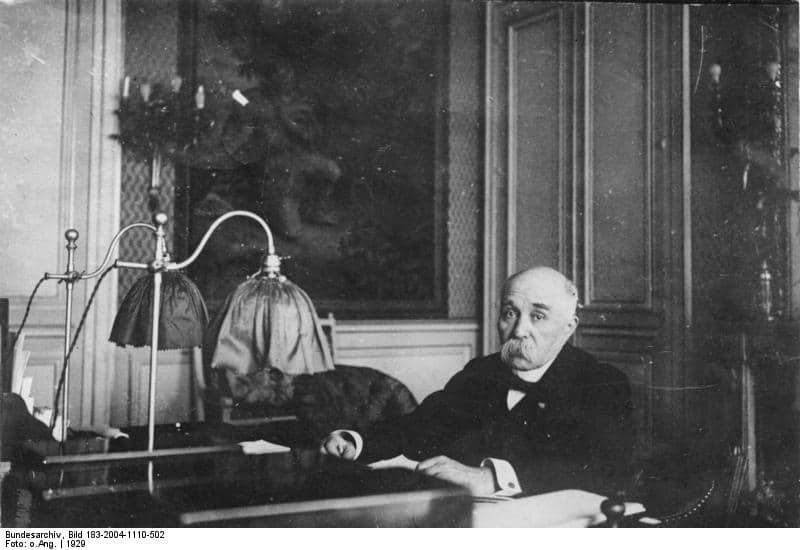 Georges Benjamin Clemenceau 
1929