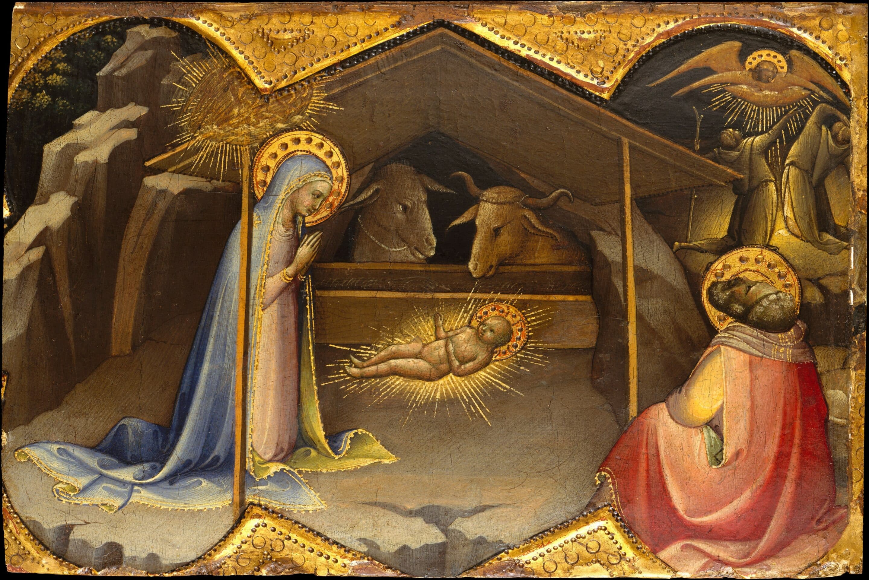 Lorenzo Monaco, 1406, Nativité (c) MET