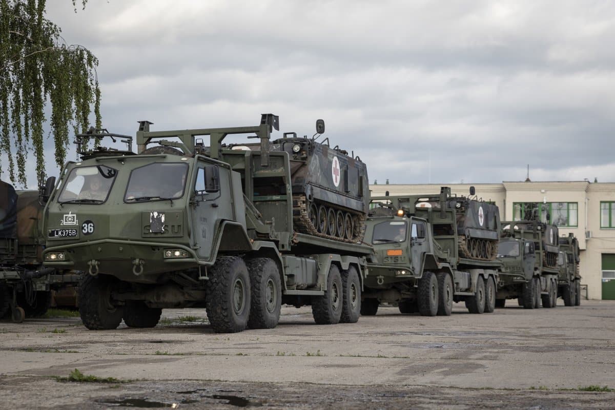 M113 envoyés en Ukraine par la Lituanie
