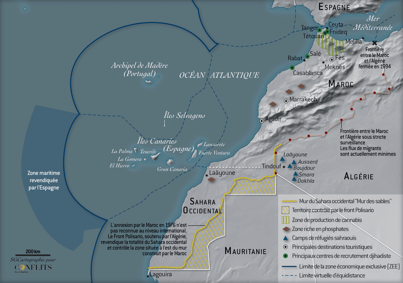 Carte Conflits