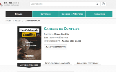 Cairn : présence de Conflits