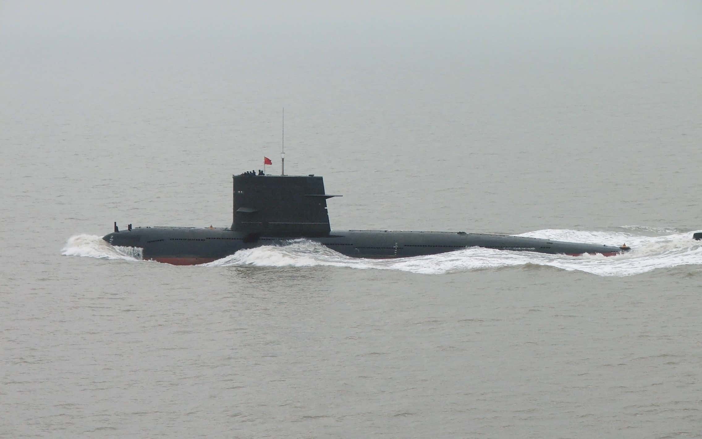 Sous-marin diesel-électrique de classe Song, première classe de sous-marin chinois de conception entièrement locale.
Crédit : Wikimedia Commons, SteKrueBe