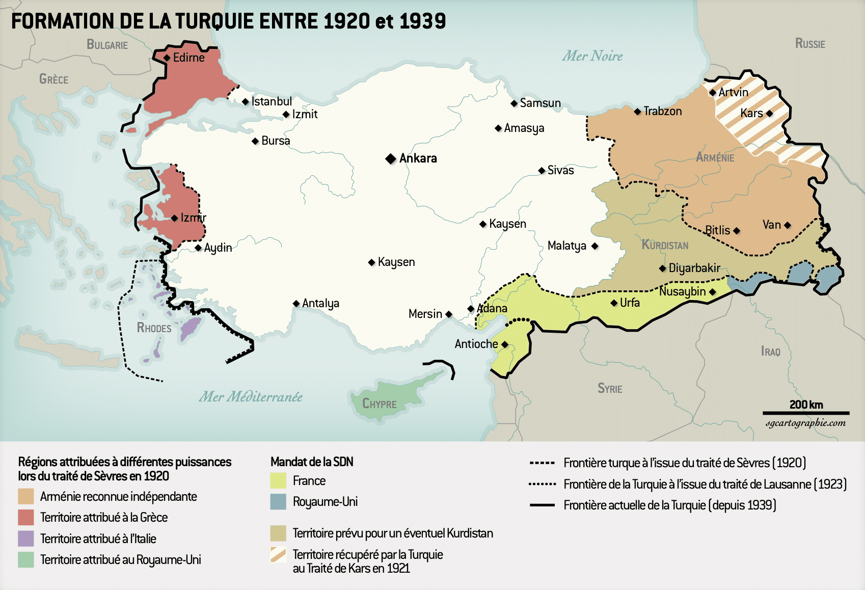 Les Kurdes et le Kurdistan grands oubliés de Lausanne ?