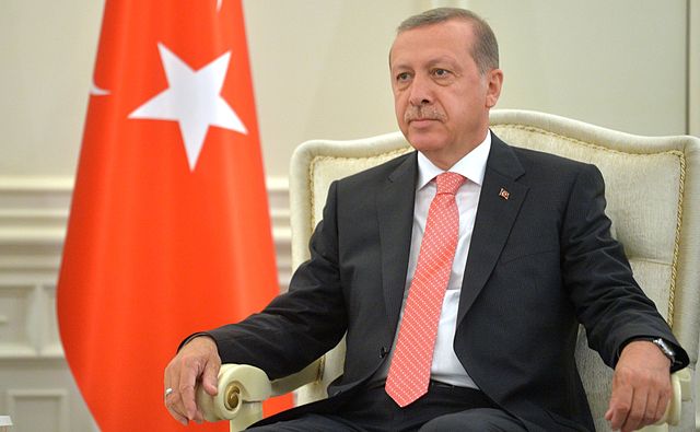 Recep Tayyip Erdoğan en 2015
Crédit : Wiki Commons