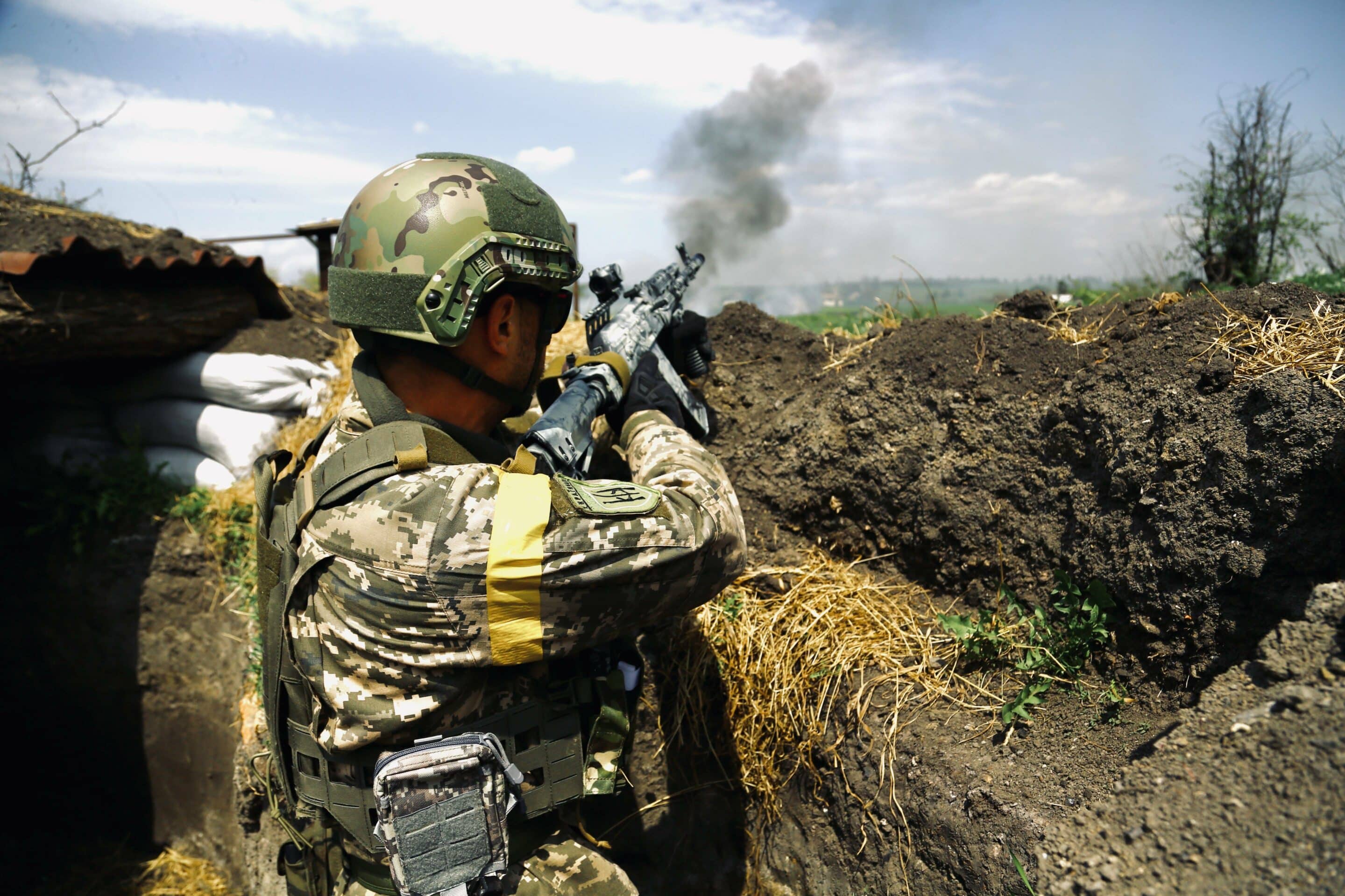 Donbass, Front de l'Est, Ukraine Photos prises dans la region de Severodonesk, dans l'Oblast de Donetsk sur le front de l'Est en Ukraine.
 Frederic MUNSCH/SIPA