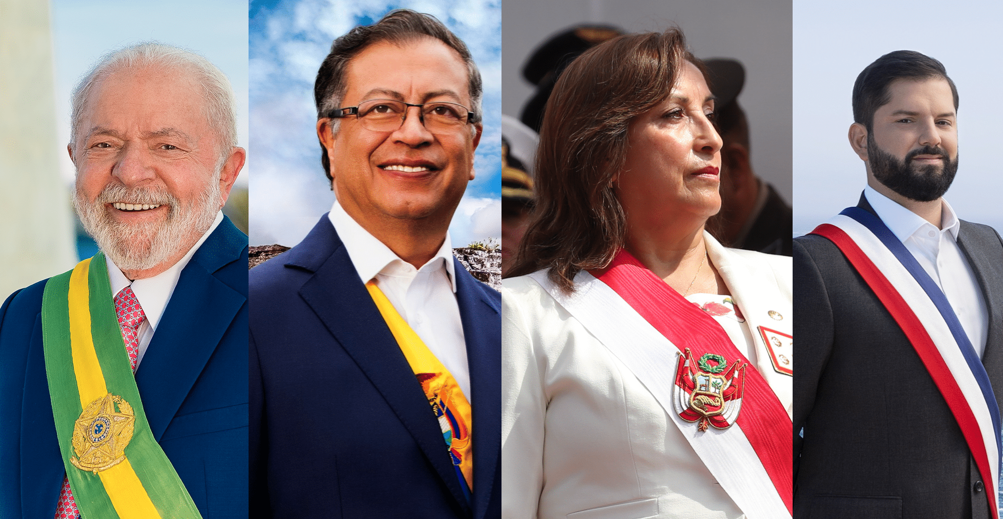 Les quatre mousquetaires de la gauche latino-américaine