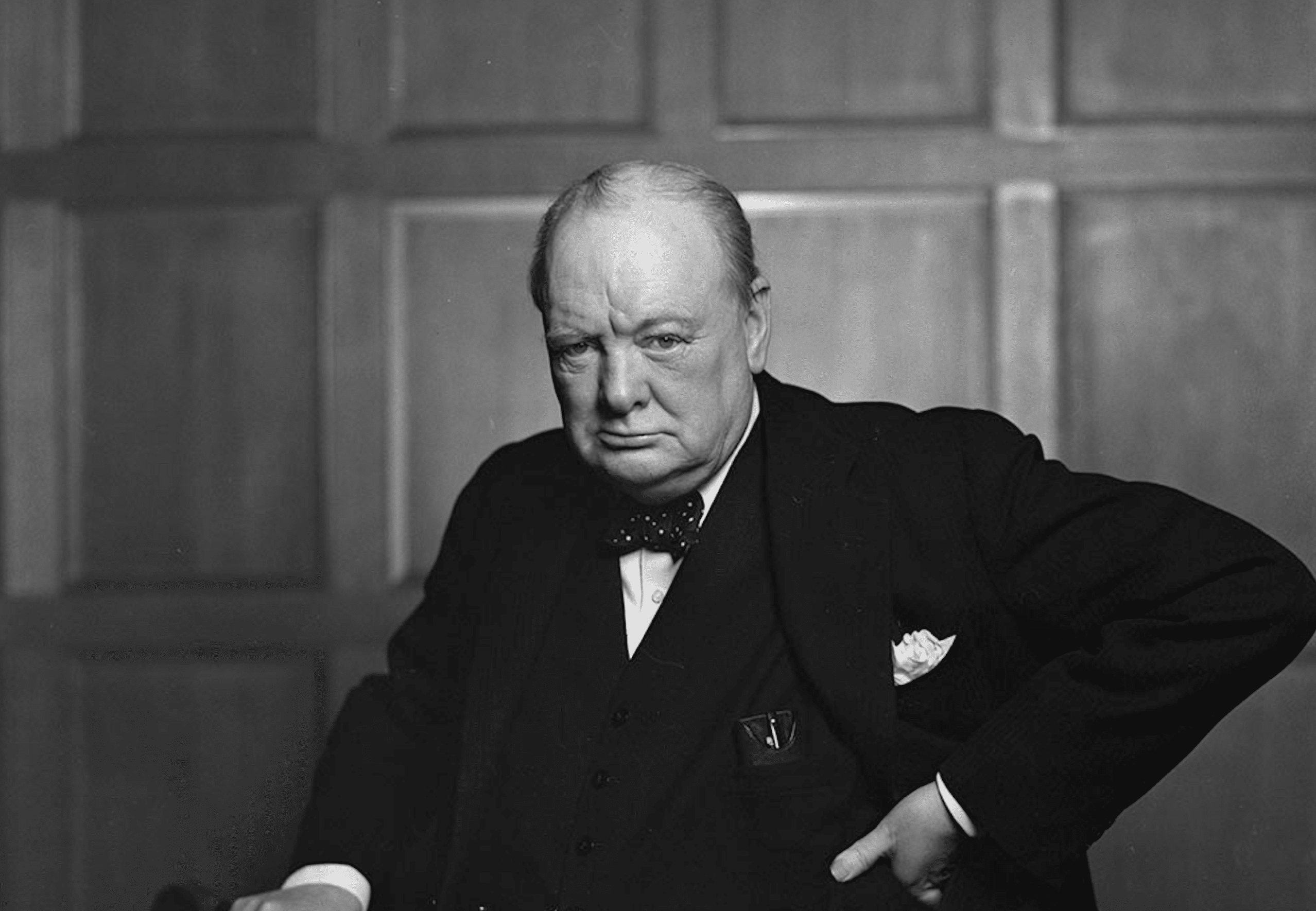 Sir Winston Churchill
Wiki Commons