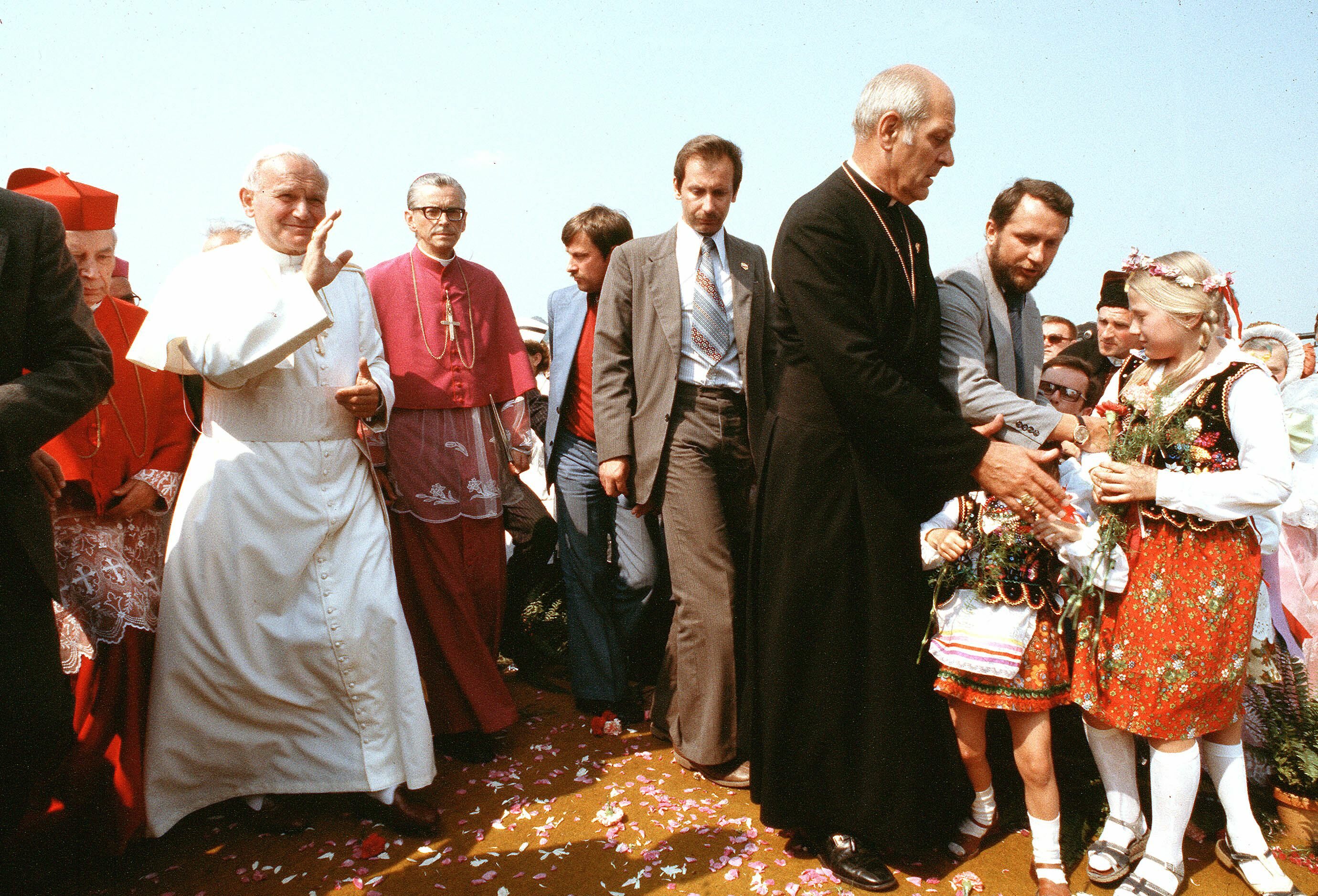 Jean-Paul II en Pologne, le voyage comme acte diplomatique.
Setboun photographe, Sipa.
