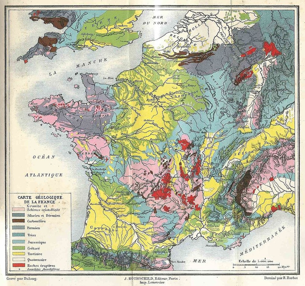 Quoi qu’il en croûte ! Le puzzle d’une carte géologique de France haute en couleurs