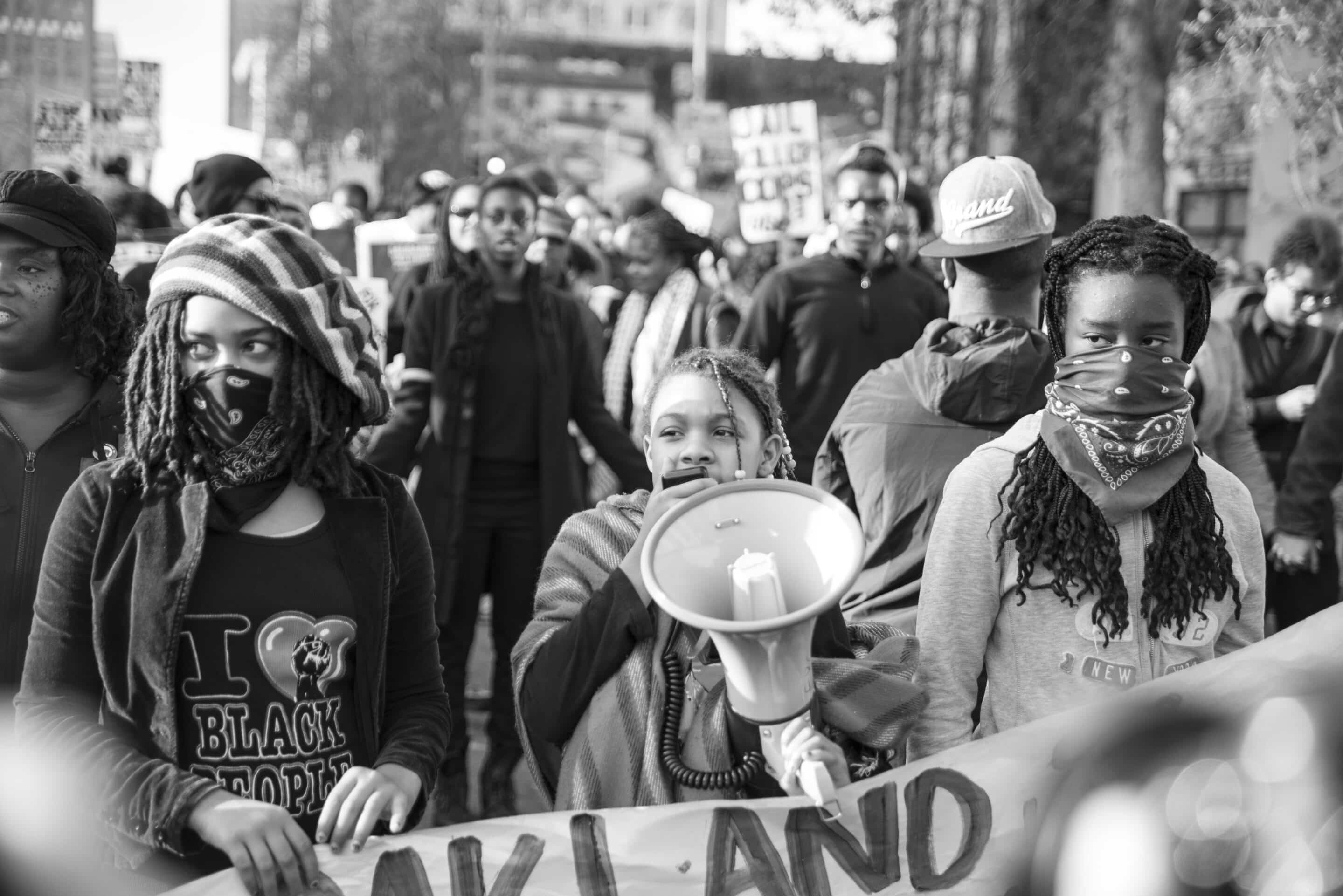 Manifestation Black Lives Matter à Oakland, en 2014.
(c) wikipédia