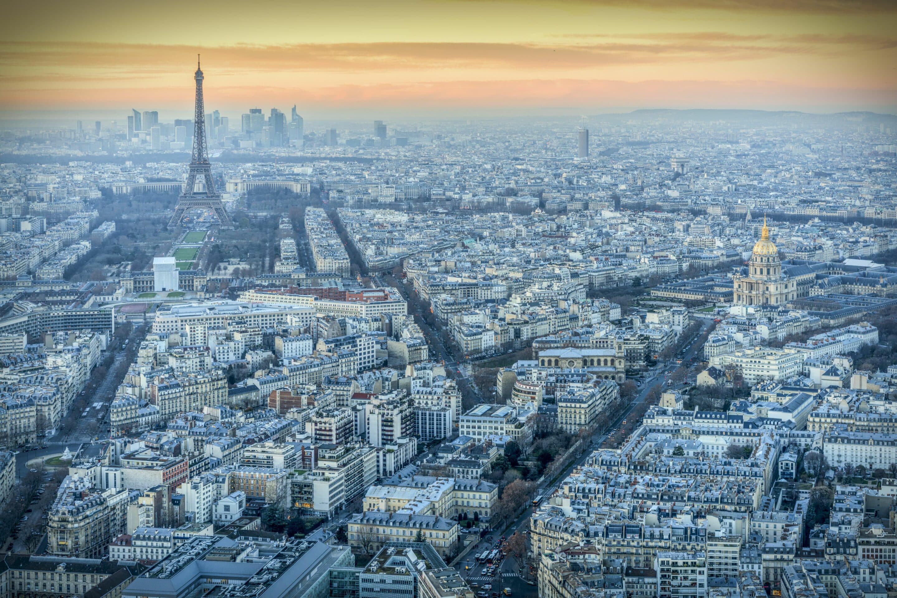 Vue de Paris depuis la Tour Montparnasse. France//VWPICS_08590439/Credit:Felipe Rodriguez / VWPics/SIPA/1810181047