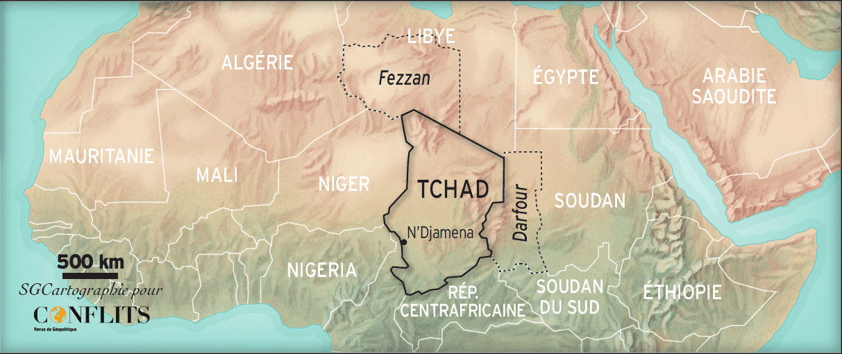 Le Tchad et ses voisins. (c) Conflits