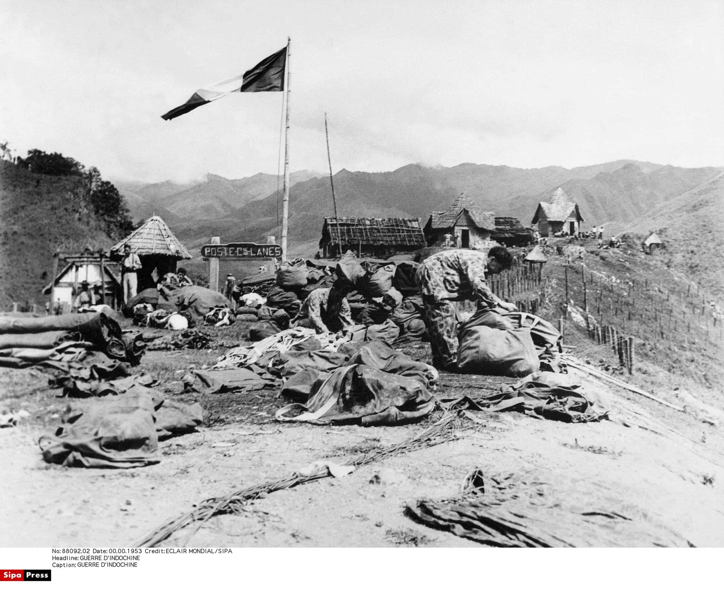 La guerre d'Indochine, 1953.