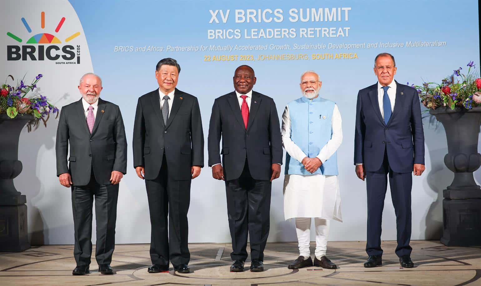Dirigeants des pays membres au sommet des BRICS 2023. (C) Wikipedia