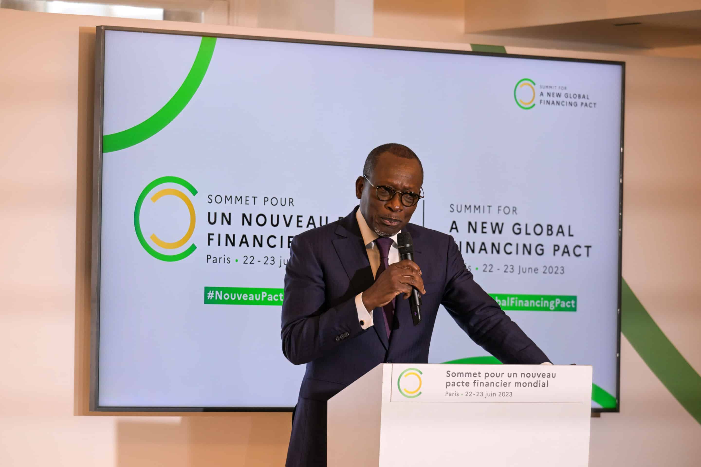 Benin president Patrice Talon attends a session of New Global Financing Pact June 22, 2023. 
//04SIPA_0910030/Credit:Balkis Press-POOL/SIPA/2306230935
