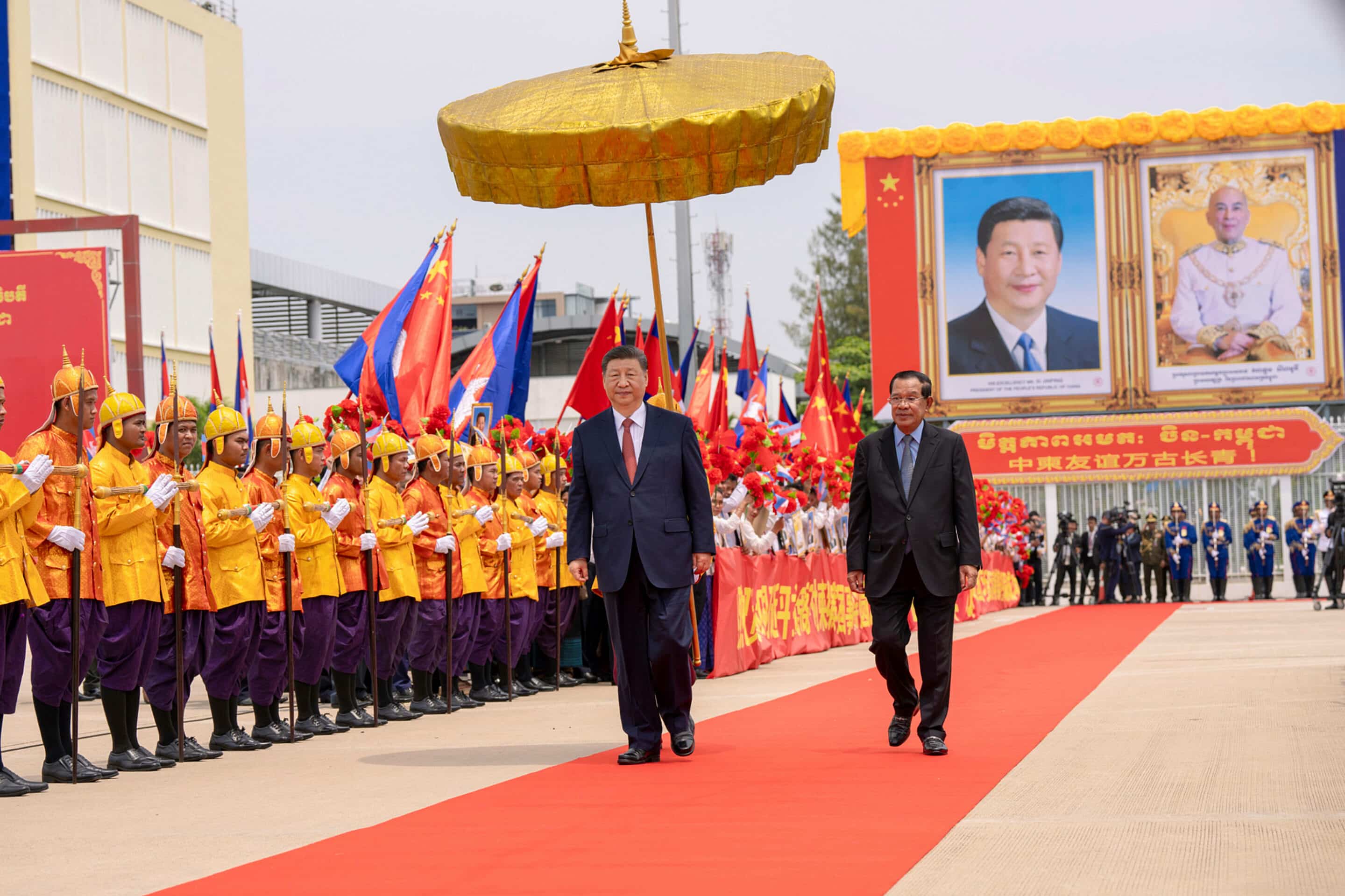Le Cambodge sous la dépendance de la Chine