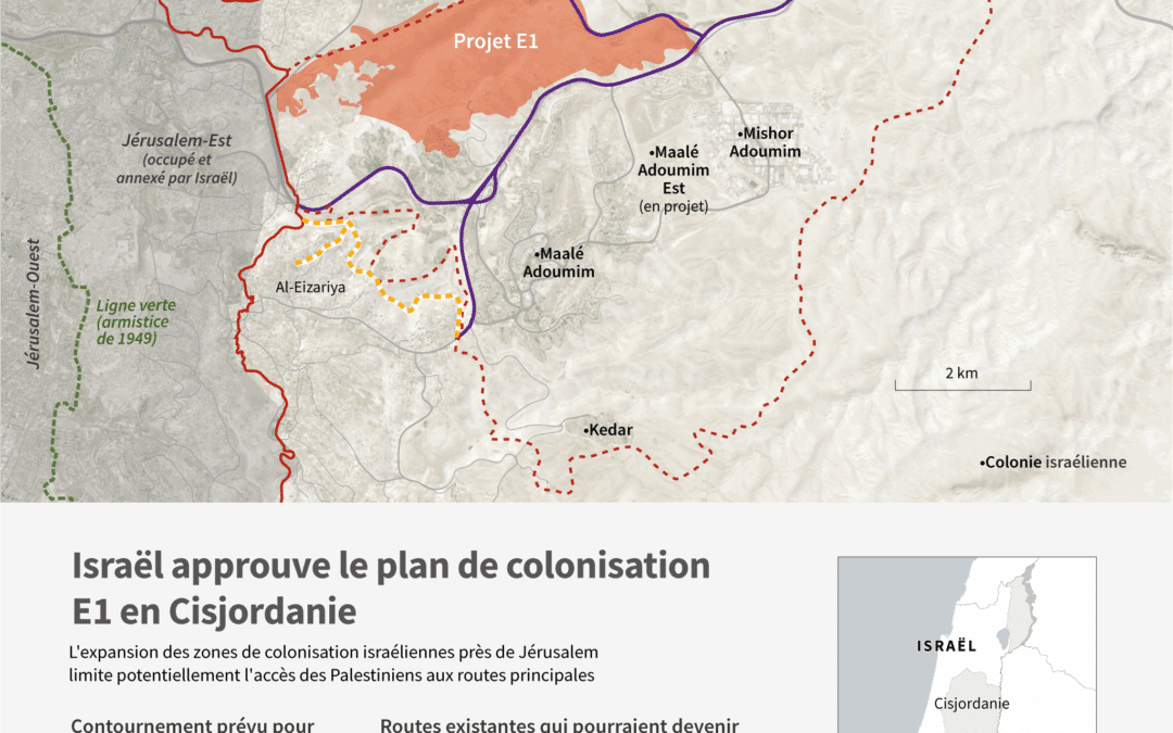 E1, un corridor décisif entre Jérusalem et Ma’ale Adumim