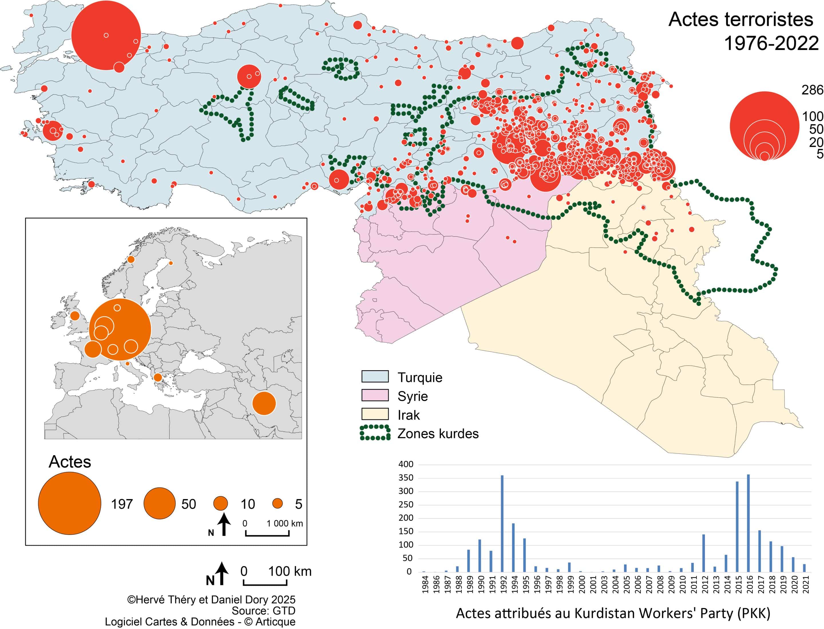 Le PKK : bilan territorial d’un complexe terroriste Le PKK : bilan territorial d’un complexe terroriste