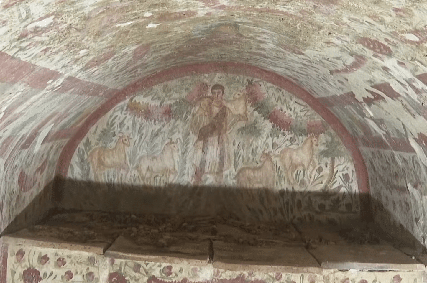 La fresque du Bon Berger découverte à Iznik : aux origines de l’iconographie chrétienne La fresque du Bon Berger découverte à Iznik : aux origines de l’iconographie chrétienne