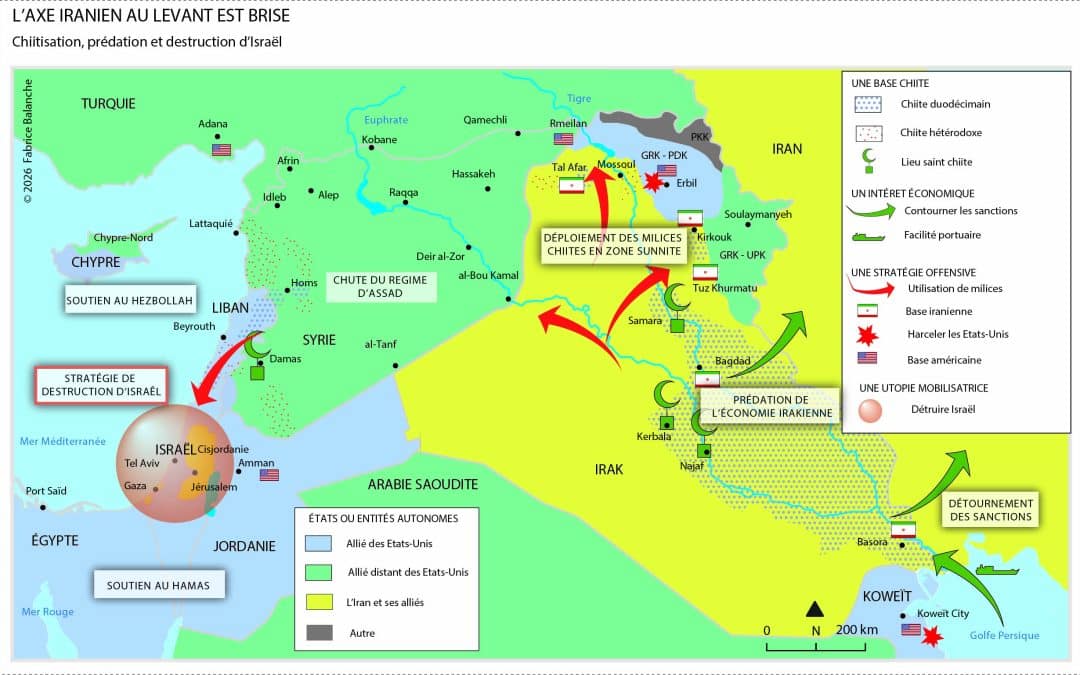 Iran : un tournant comparable à 1991. Fabrice Balanche