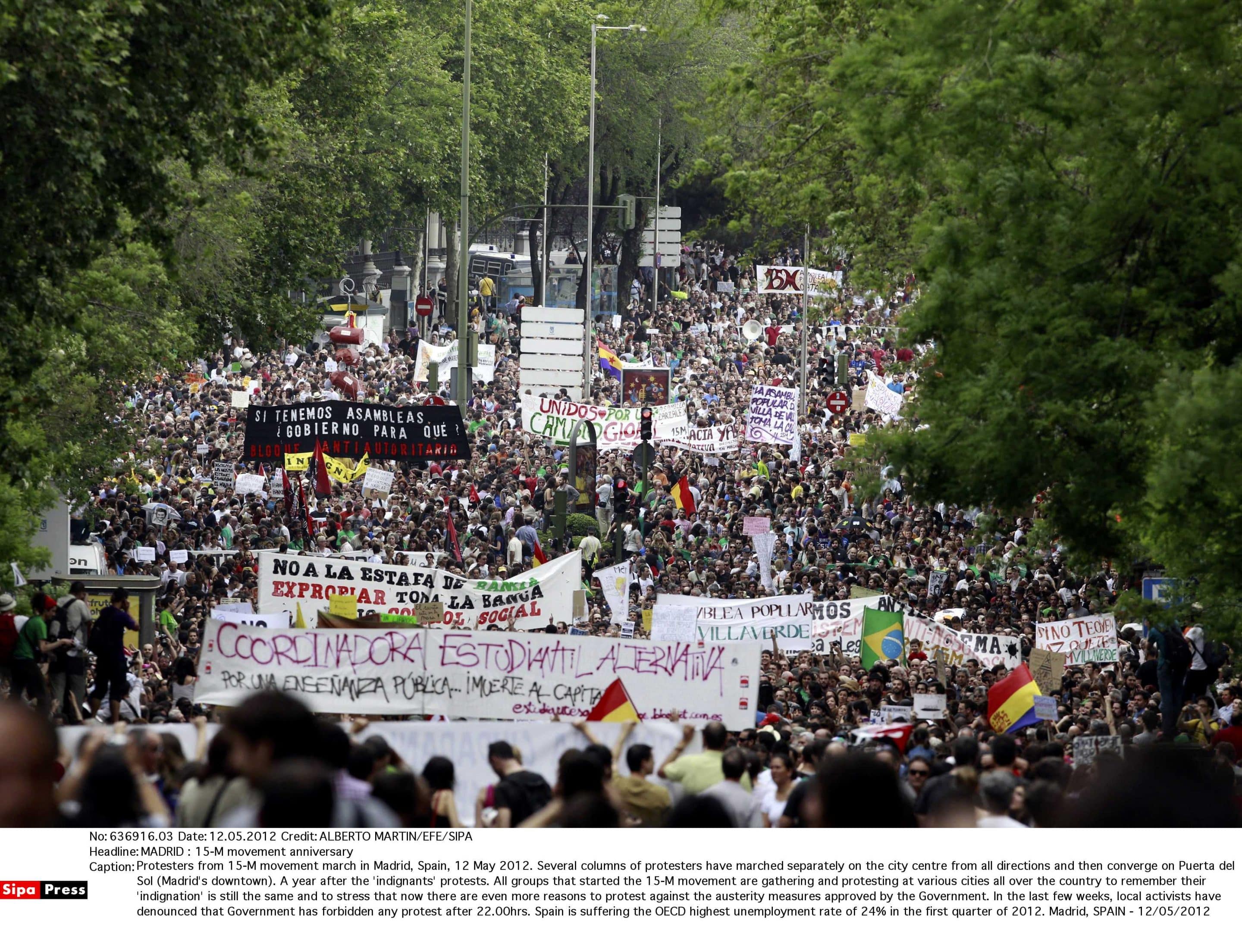 2011 : Les Indignés ont ébranlé l’Espagne. Mais qui a récupéré leur colère ? 2011 : Les Indignés ont ébranlé l’Espagne. Mais qui a récupéré leur colère ?