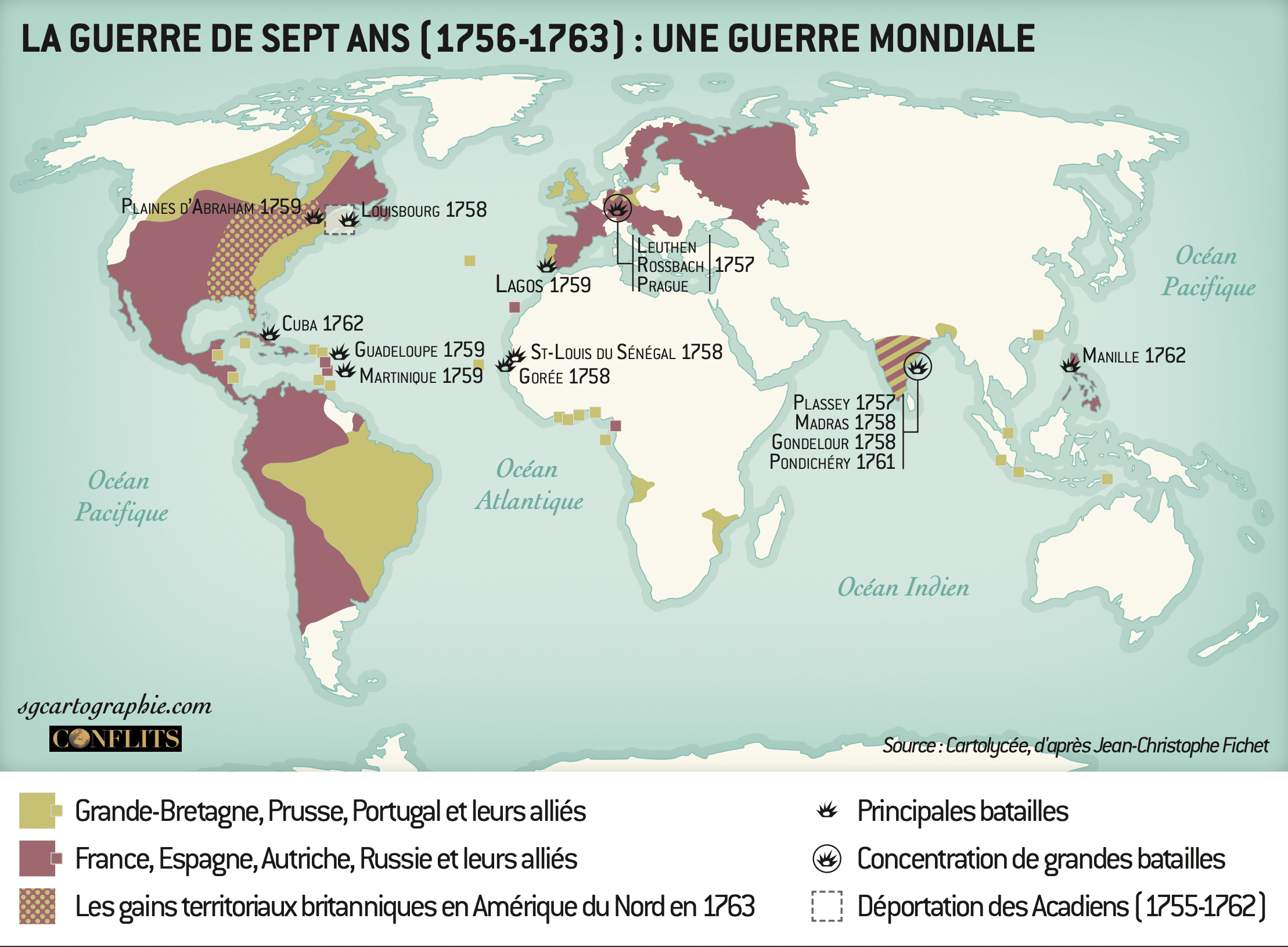 Série d’été – La guerre de Sept Ans. La première Première Guerre mondiale Série d’été – La guerre de Sept Ans. La première Première Guerre mondiale