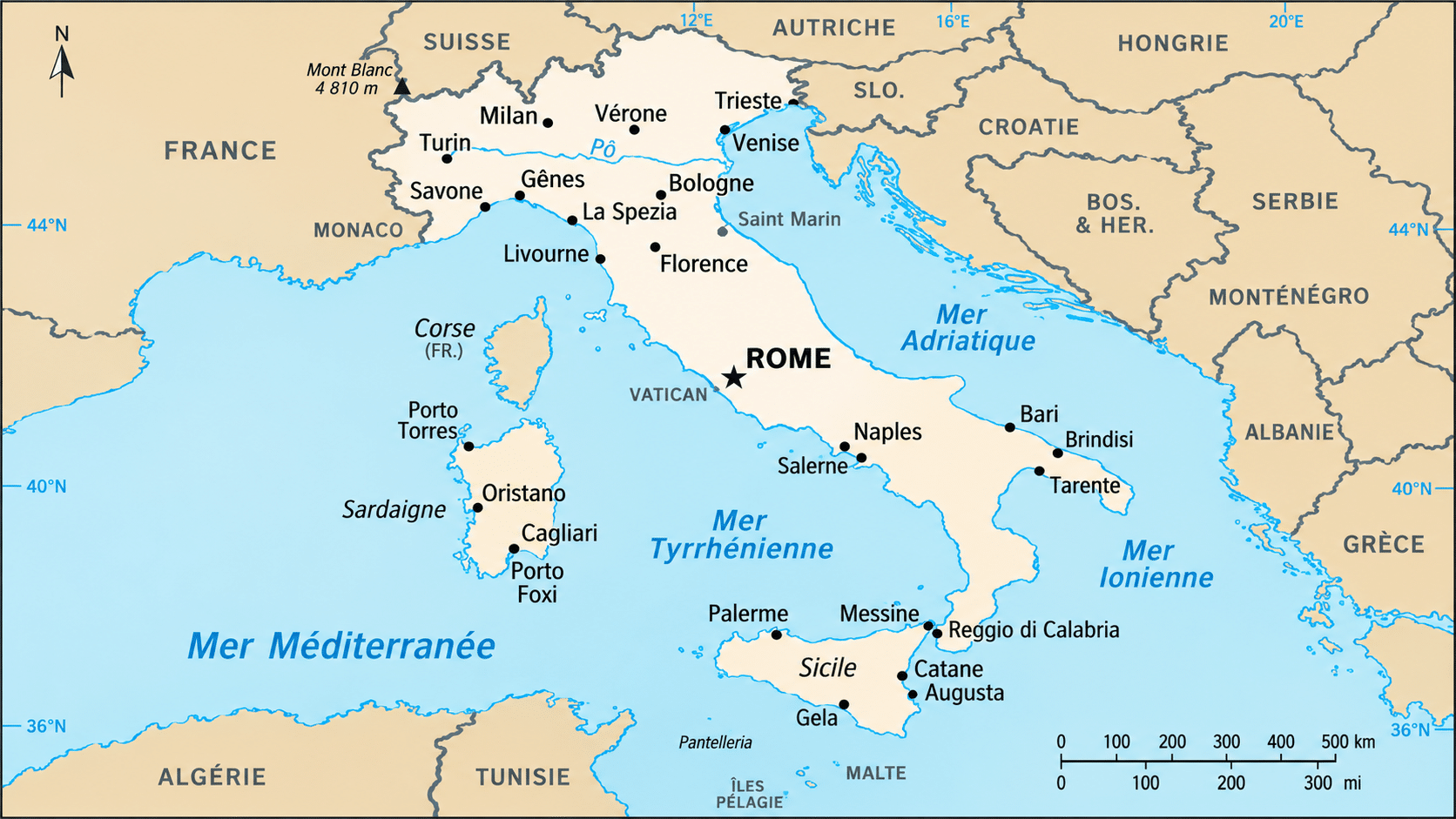 Italie : la géographie invisible du pouvoir économique Italie : la géographie invisible du pouvoir économique