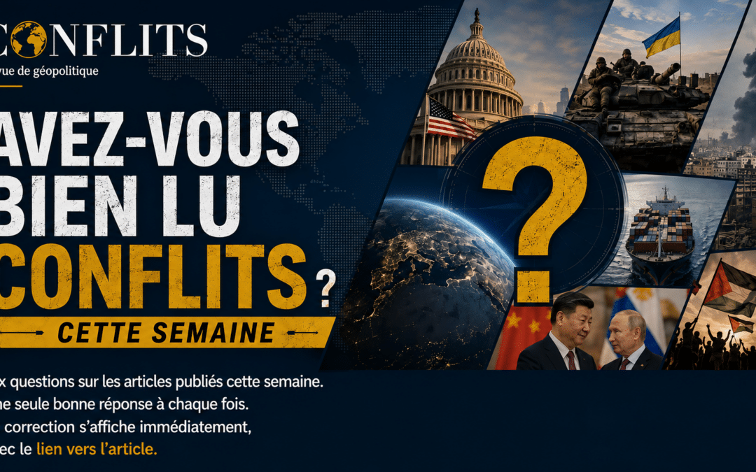 Quizz – 16 septembre