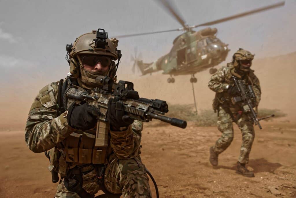 Armée de Terre 13e R dragons parachutistes