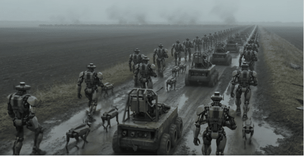 Guerre des robots : le soldat humanoïde entre en scène Guerre des robots : le soldat humanoïde entre en scène