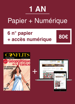 Formule intégrale 1 an 80€ 250x344px Abonnement Conflits