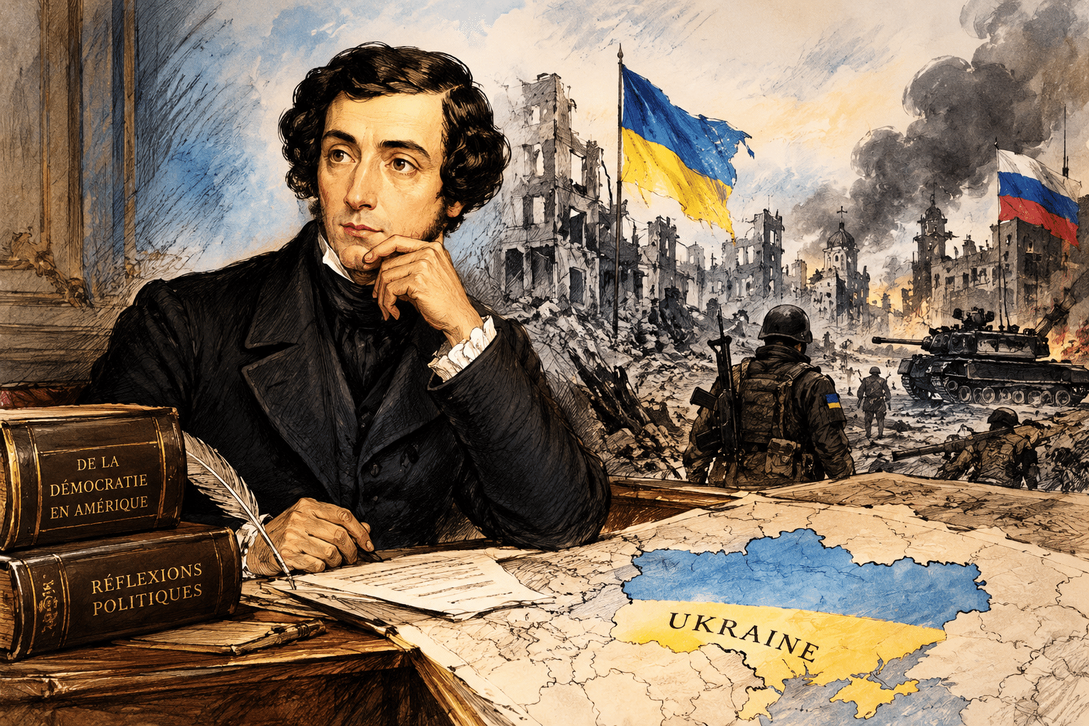 Podcast – Alexis de Tocqueville et la guerre Podcast – Alexis de Tocqueville et la guerre